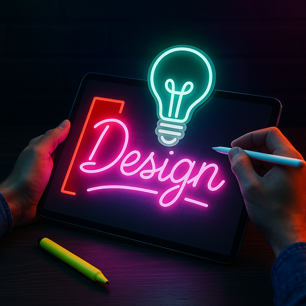 Diseños personalizados de letreros de neón flex LED únicos y creativos