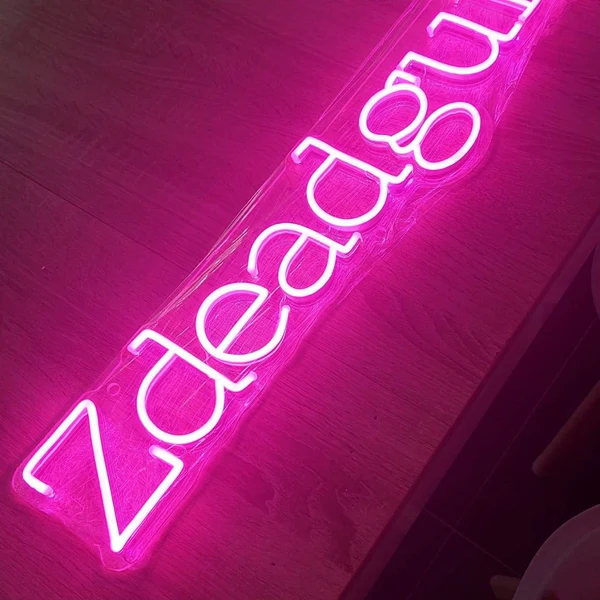 Trabajo realizado - Letrero de neón flex LED