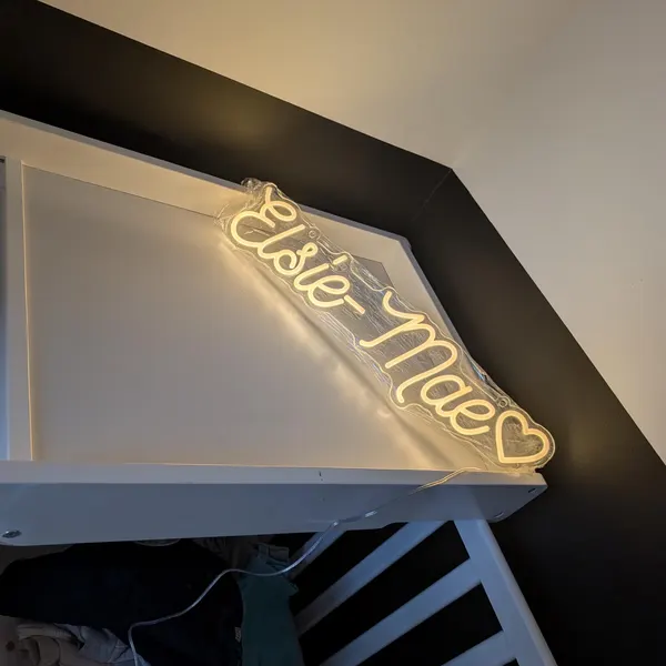 Trabajo realizado - Letrero de neón flex LED