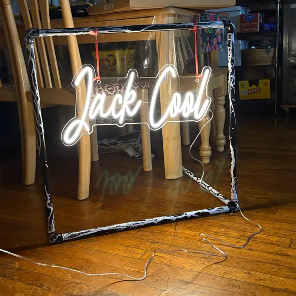 Trabajo realizado - Letrero de neón flex LED